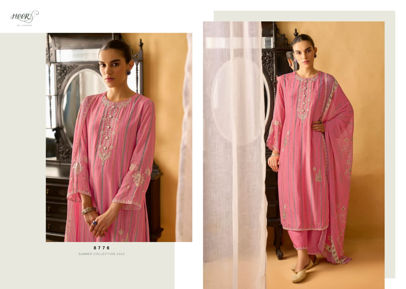 Kimora Heer Tarang Fancy Pure Muslin Printed Fancy Latest Salwar Suit Collection